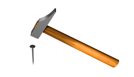 Hammer and Nail Image